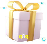 Receba seus bônus de boas-vindas no q8q